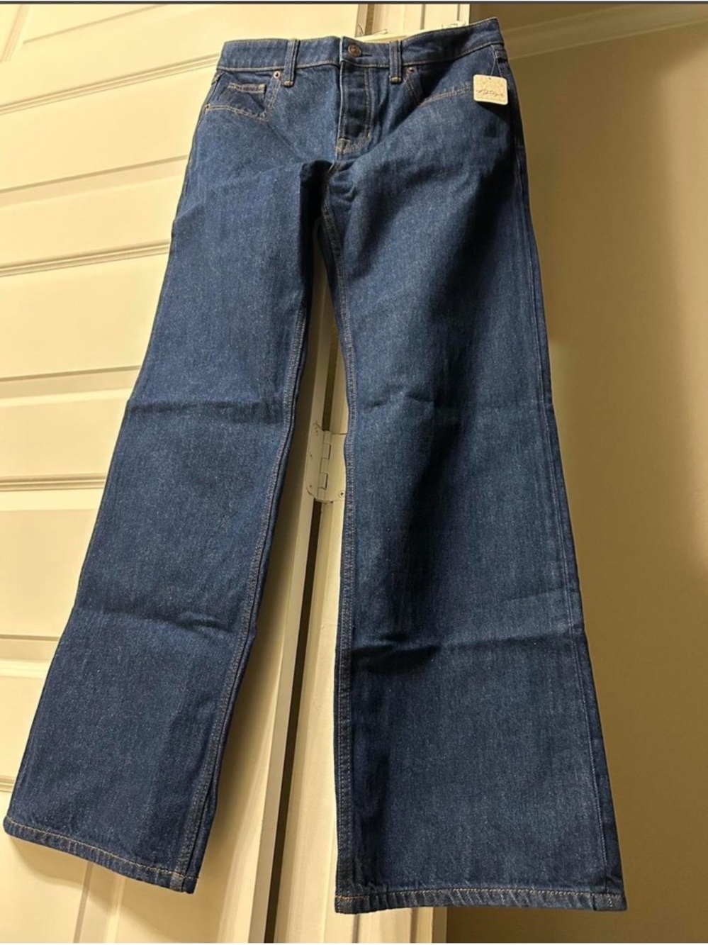Free People Tennessee Low Rise jeans Rinse dark wash